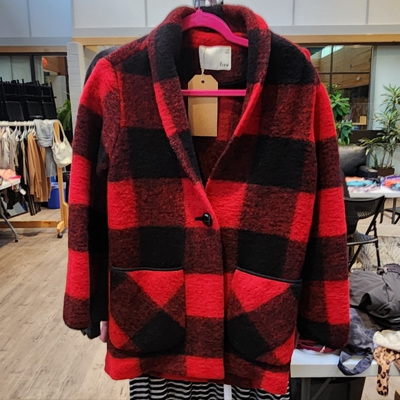 Aritzia wilfred off duty Wool Coat Jacket - Picture 3 of 3